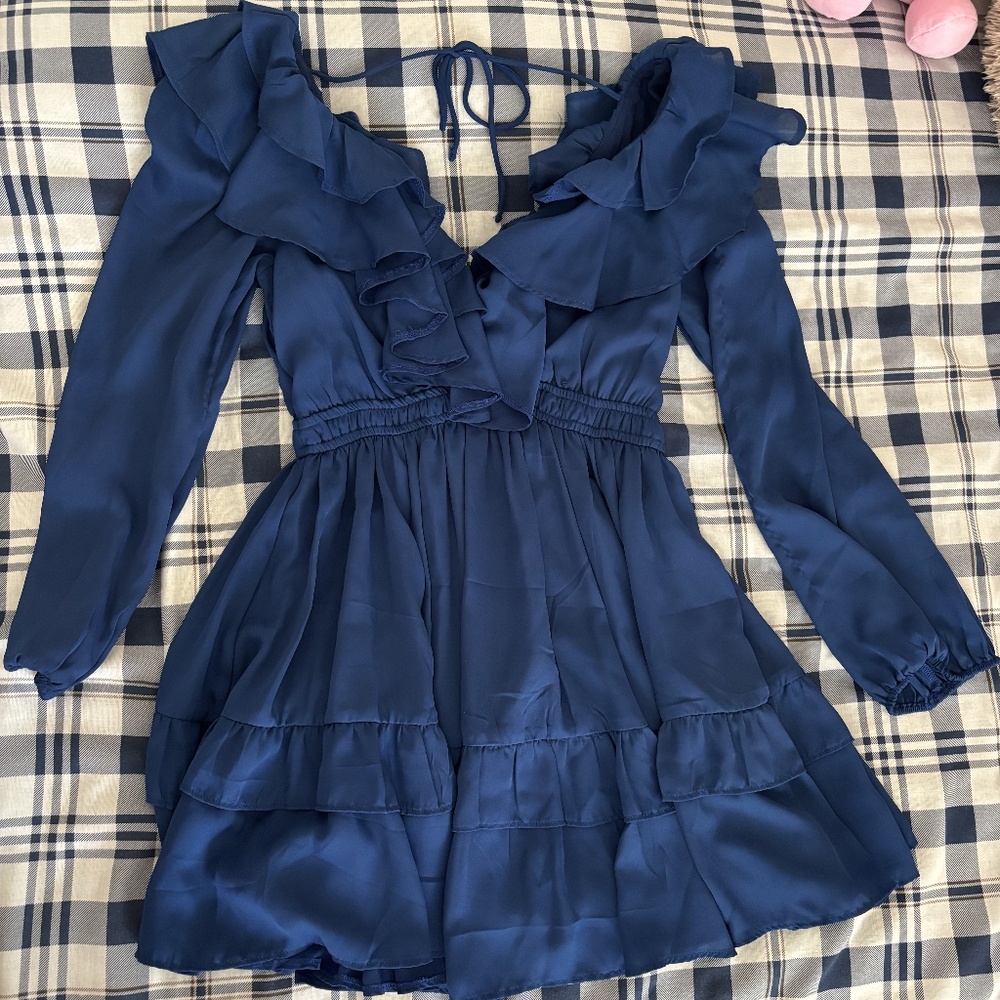 A&F Ruffled Mini Dress